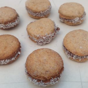 Alfajores Keto de Maicena