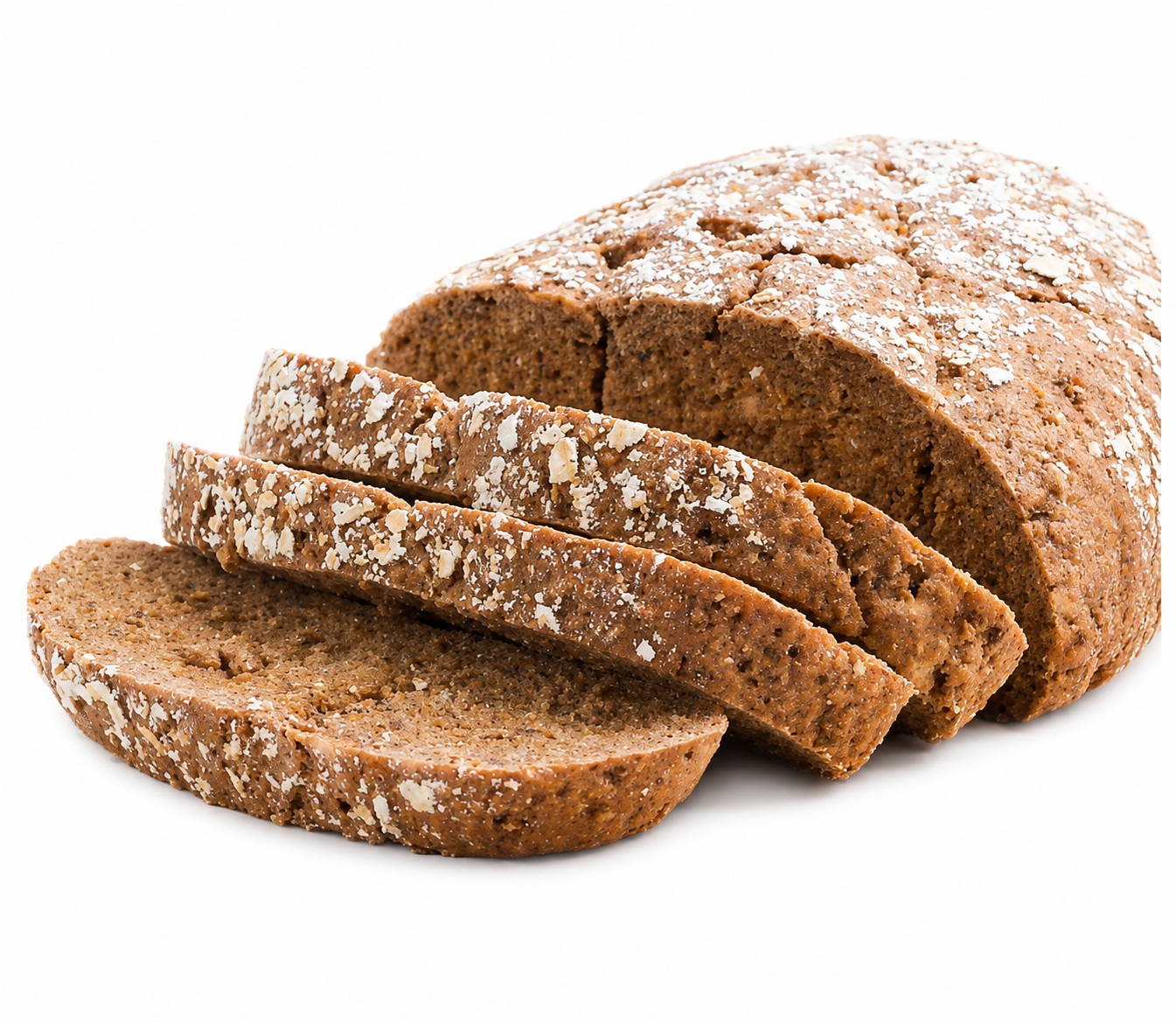 Pan de campo integral con avena