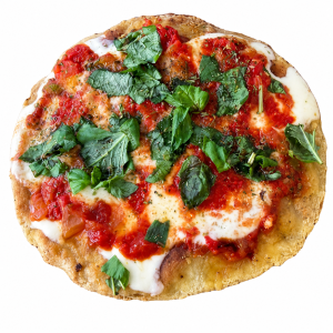 Pizzas de Albahaca Keto (completas x 8 porc)